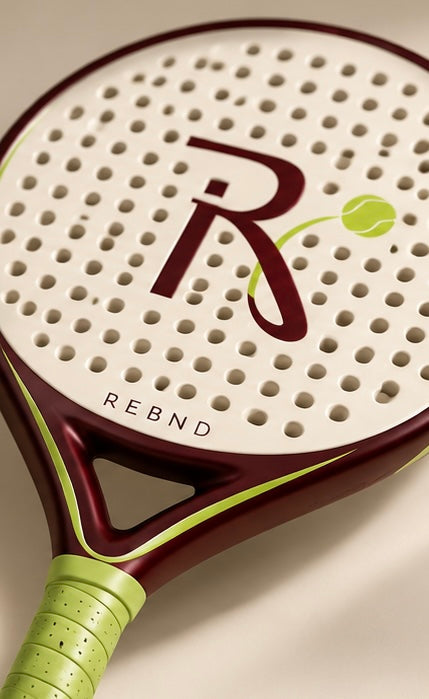 Padel Racket - BURGUNDY